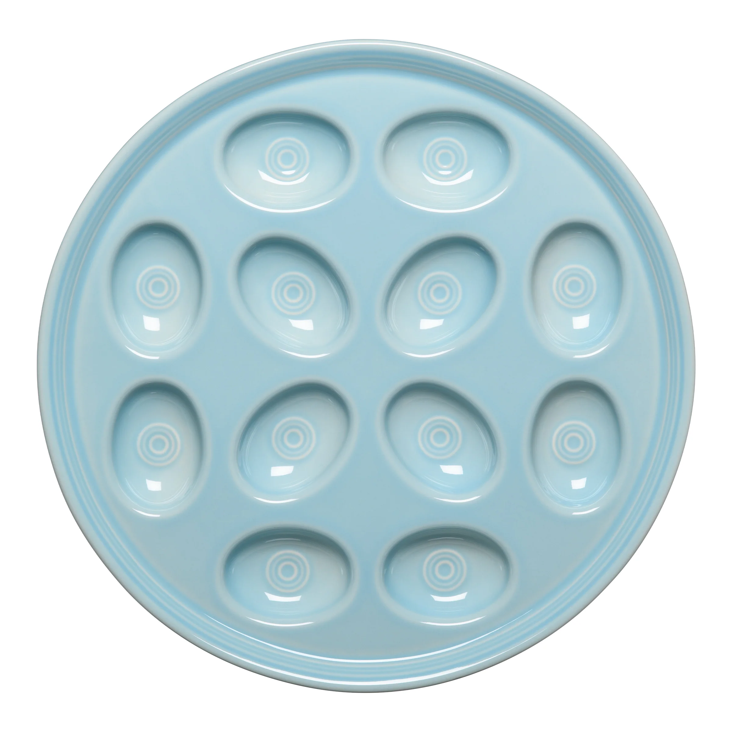 Round Egg Serving Platter 11 1/4 Inch - Image 4