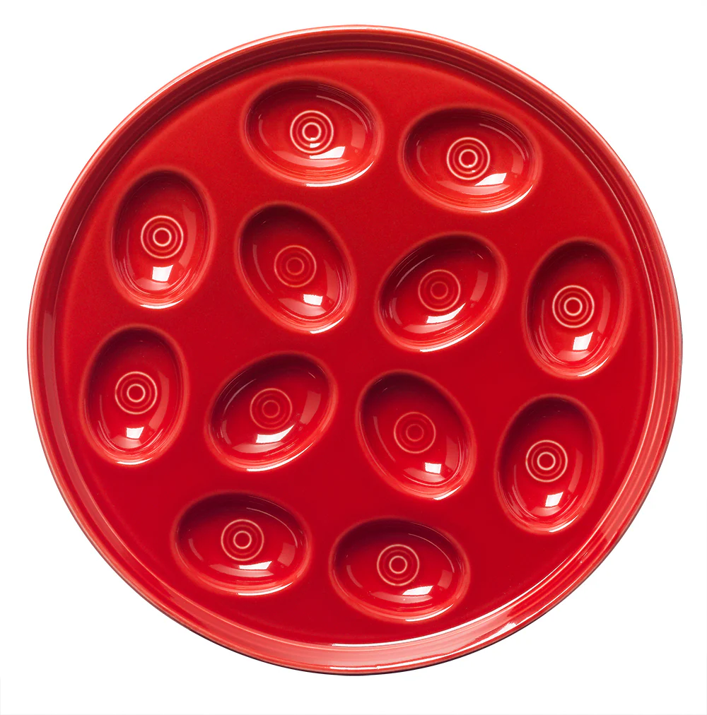 Round Egg Serving Platter 11 1/4 Inch - Image 5