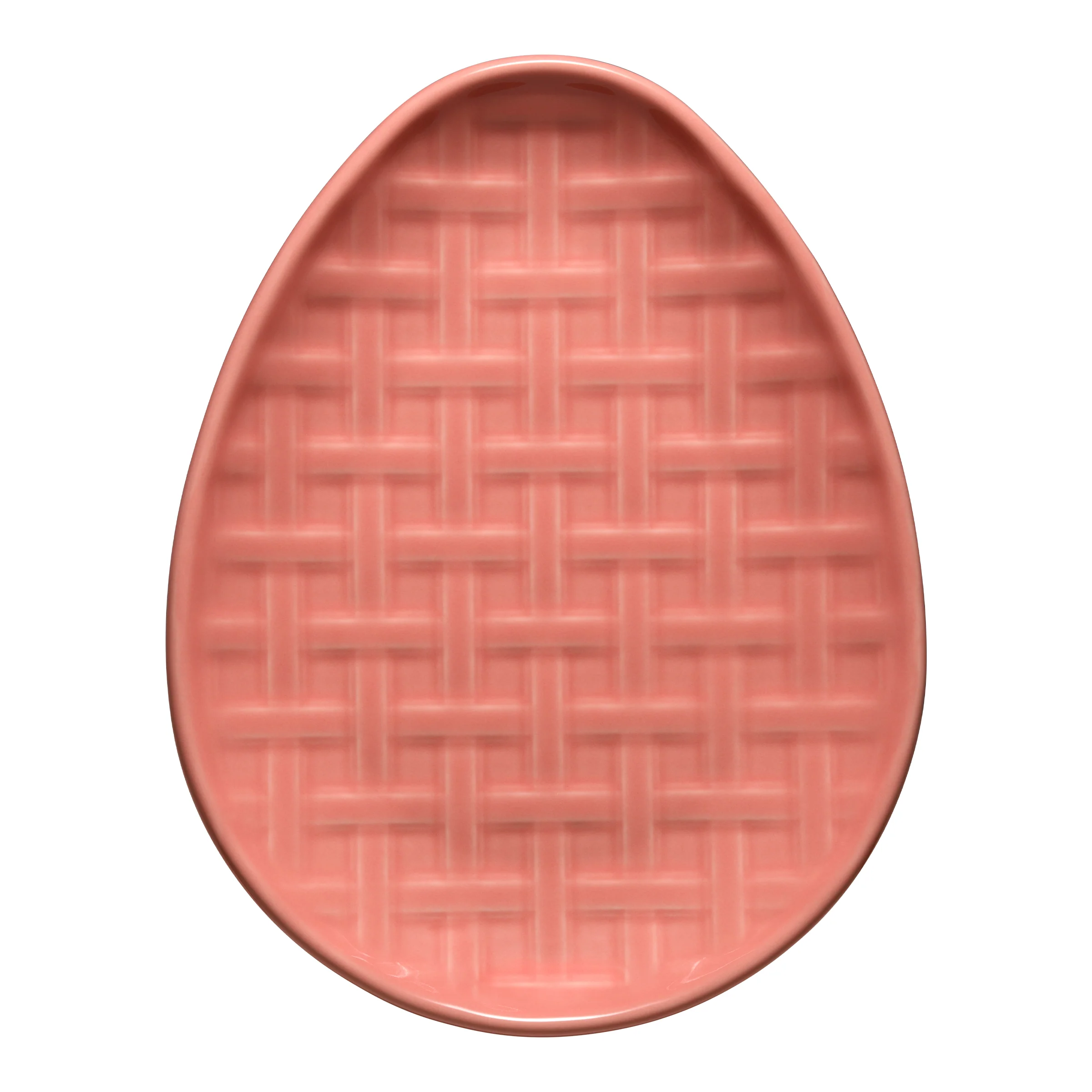Retired Embossed Egg Shaped Plate 10 Inch - Image 4