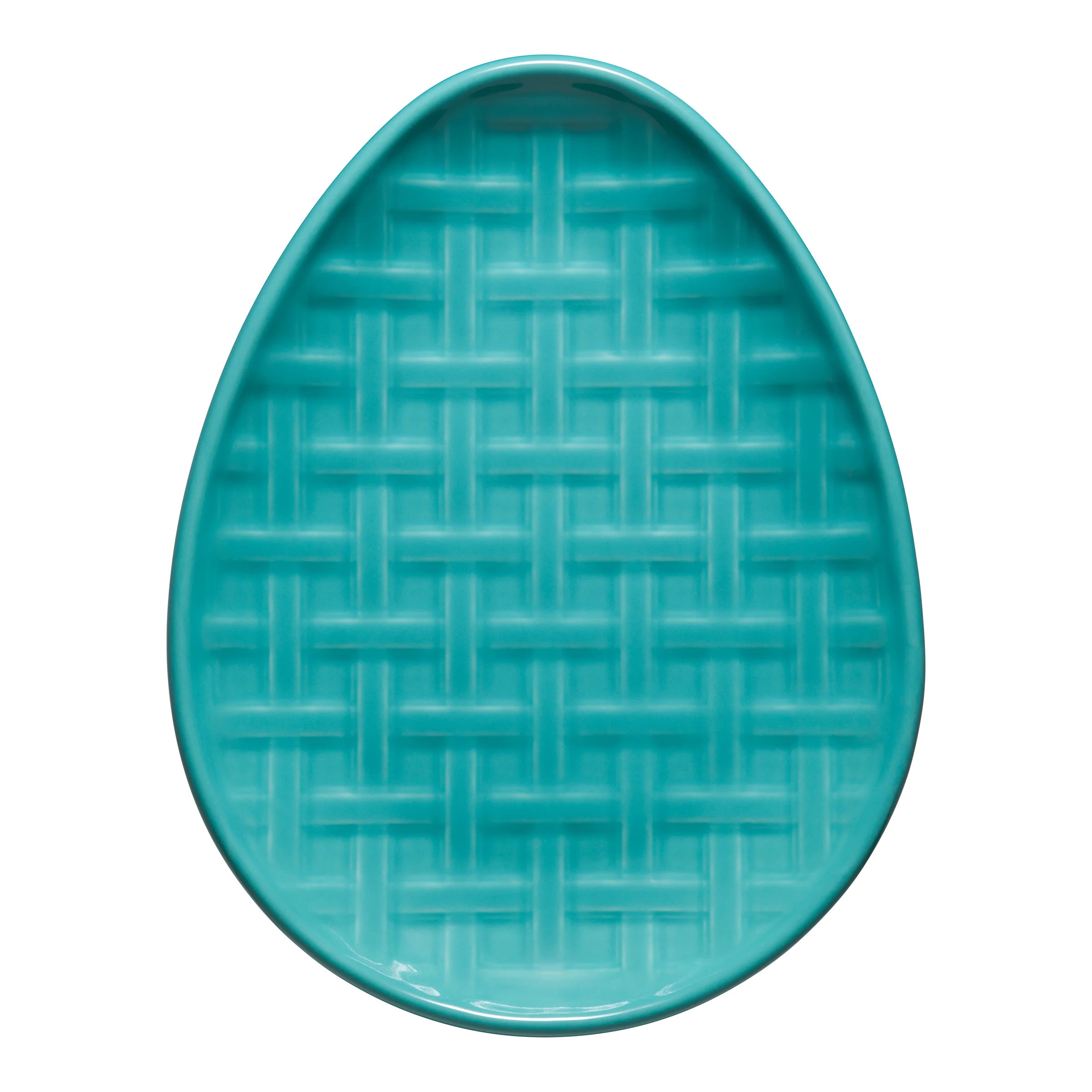 Retired Embossed Egg Shaped Plate 10 Inch - Image 5
