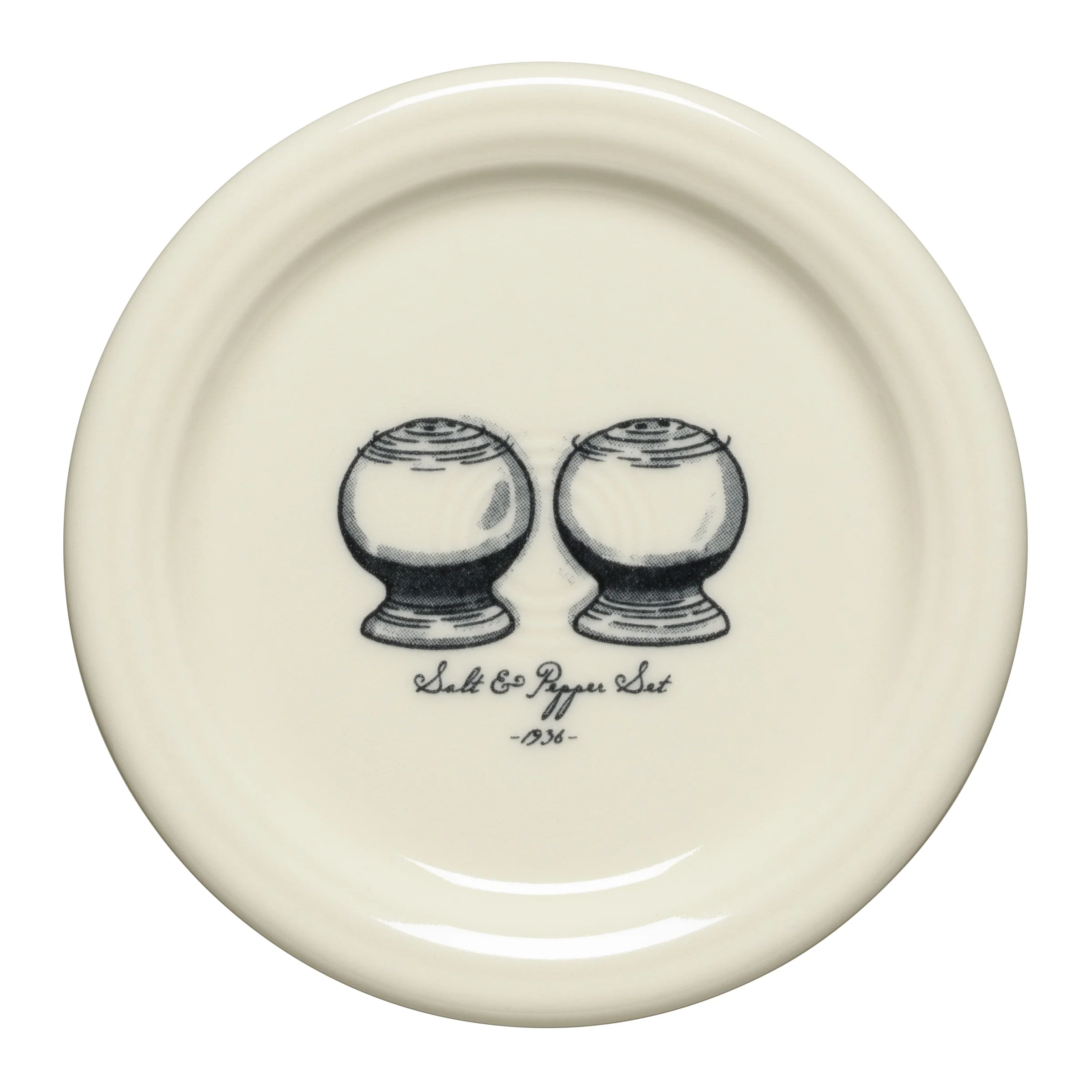 Fiesta Icons Disk Pitcher and Salt and Pepper, Set of 2, 4 3/8 Inch Coaster and Mug Covers, Set 1 - Image 5