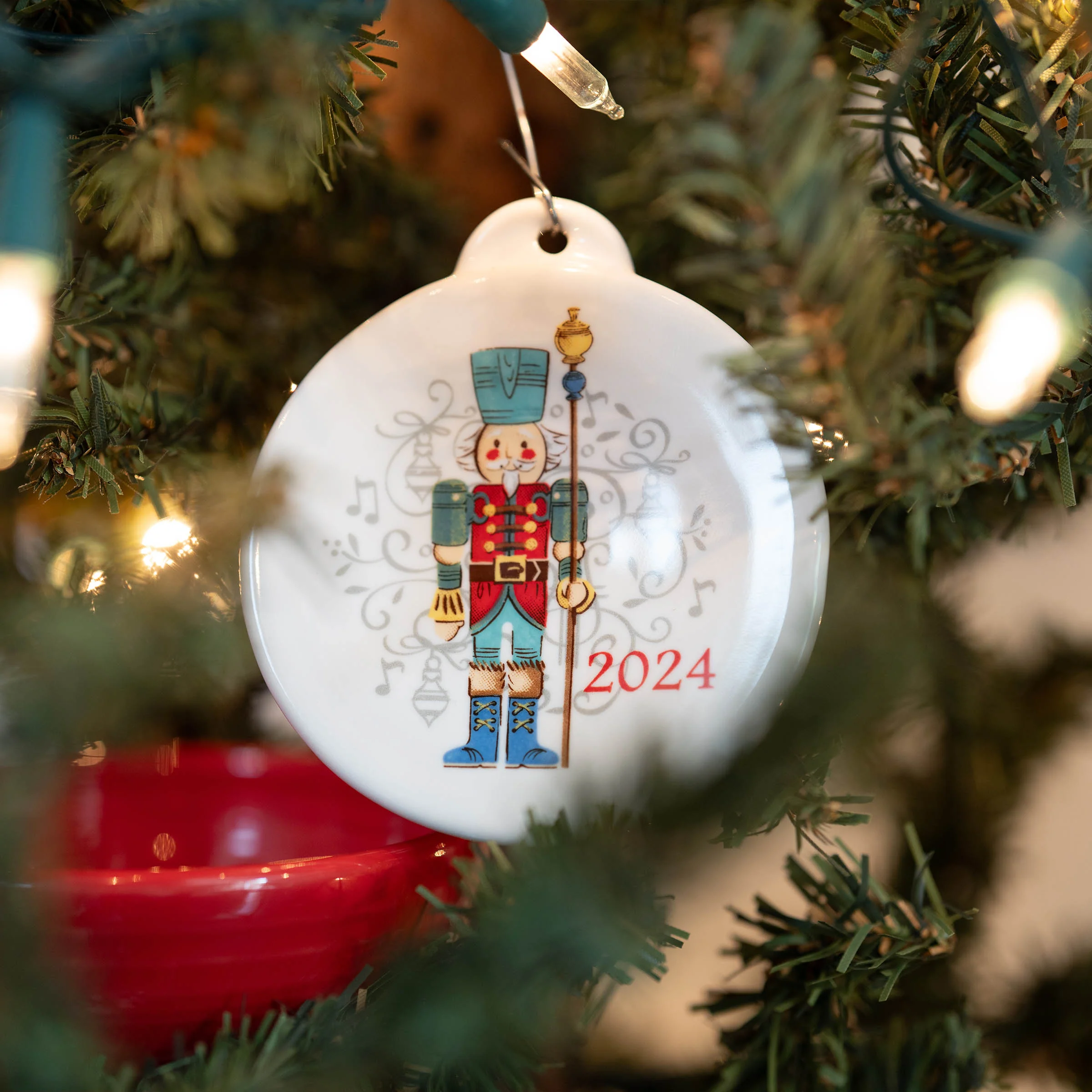 Retired Nutcracker Guardian 2024 Ornament - Image 2