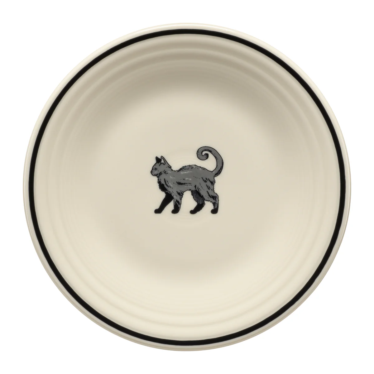 Halloween Icon Black Cat Classic Rim 9 Inch Luncheon Plate