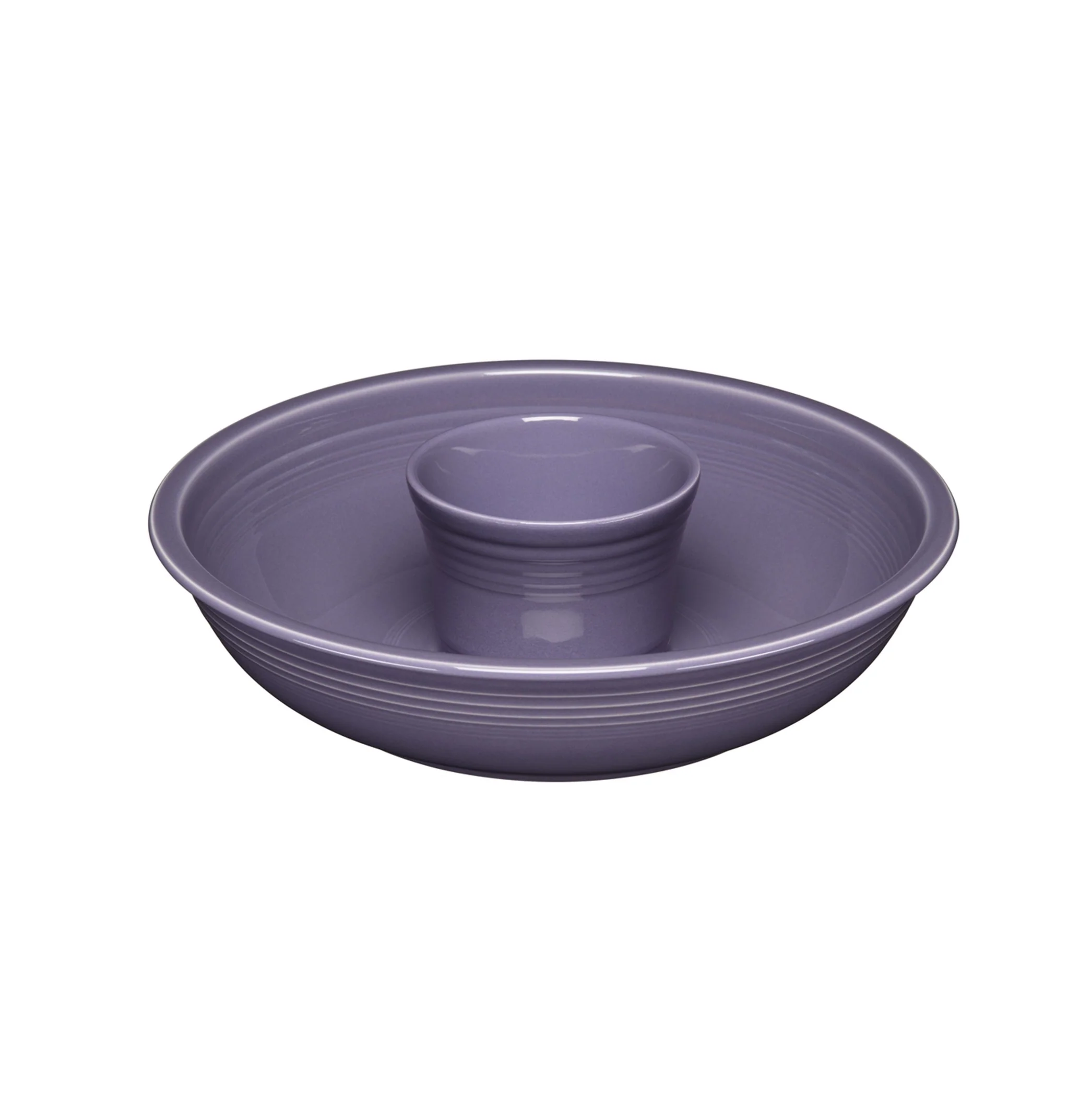 Lavender 2-Piece Chip and Dip Set 12 7/8 Inch