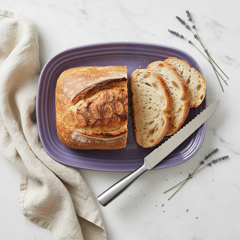 Lavender 12 Inch Large Rectangular Platter - Image 3
