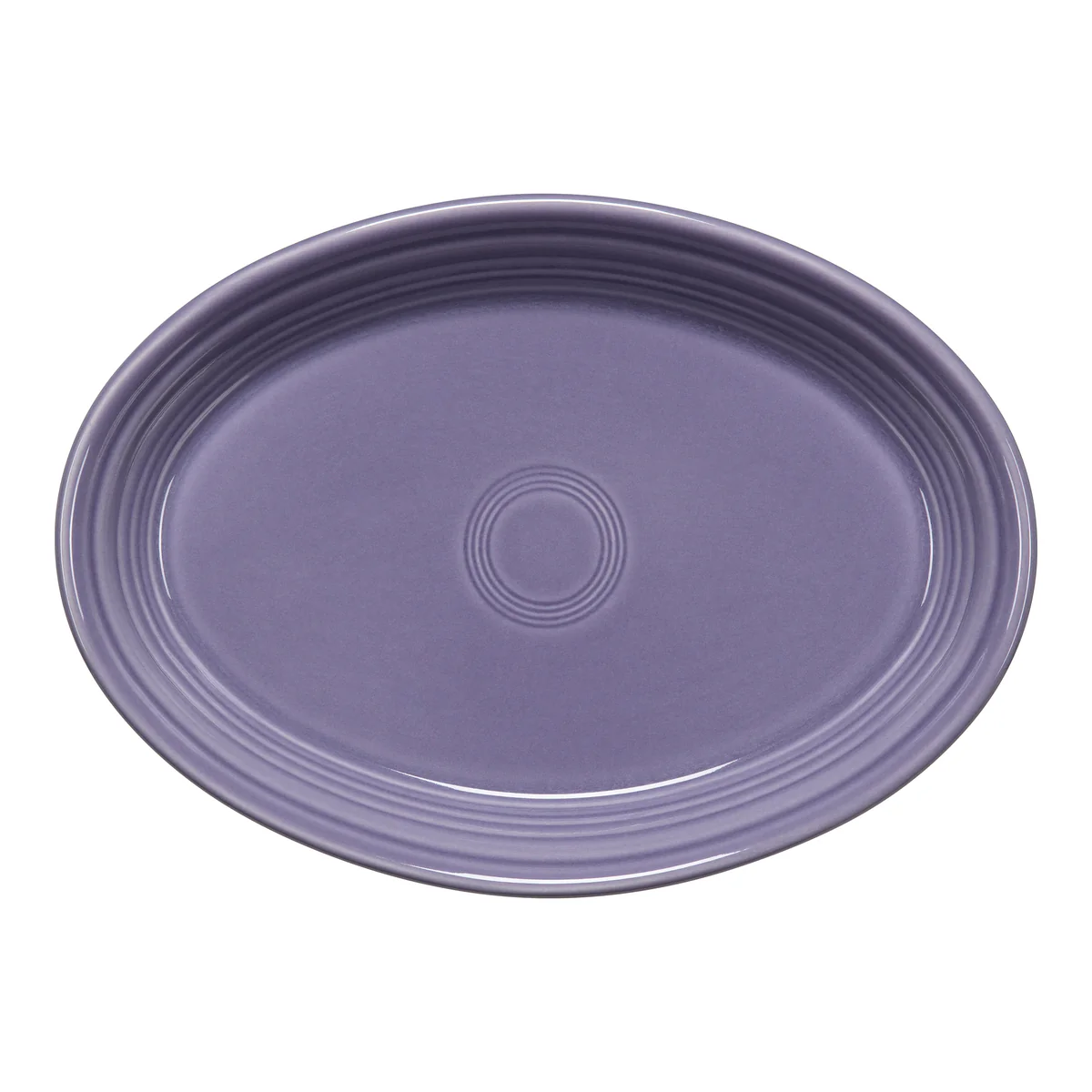 Lavender 9 5/8 Inch Small Oval Serving Platter
