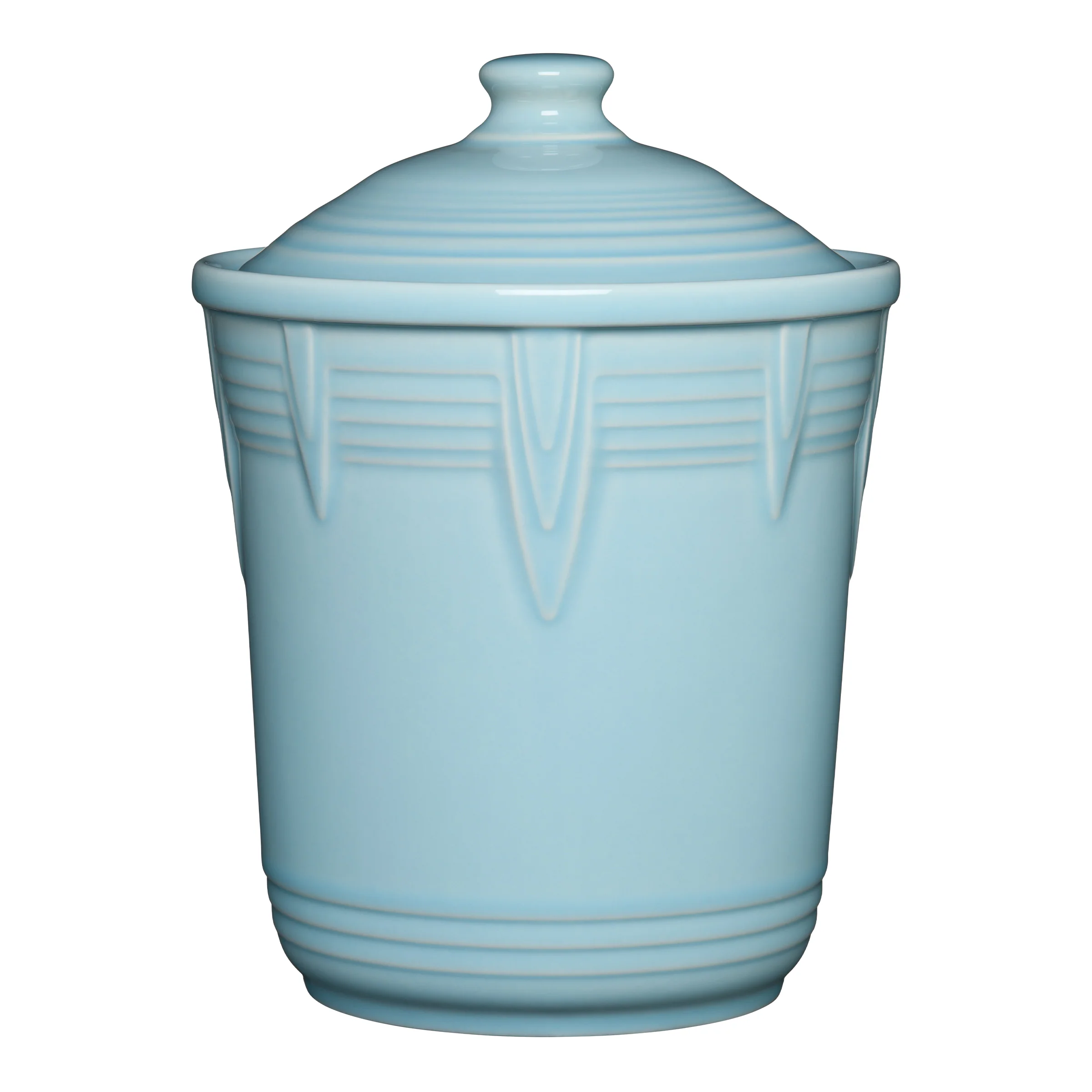 Retired Fiesta 2 Quart Medium Chevron Canister - Image 3