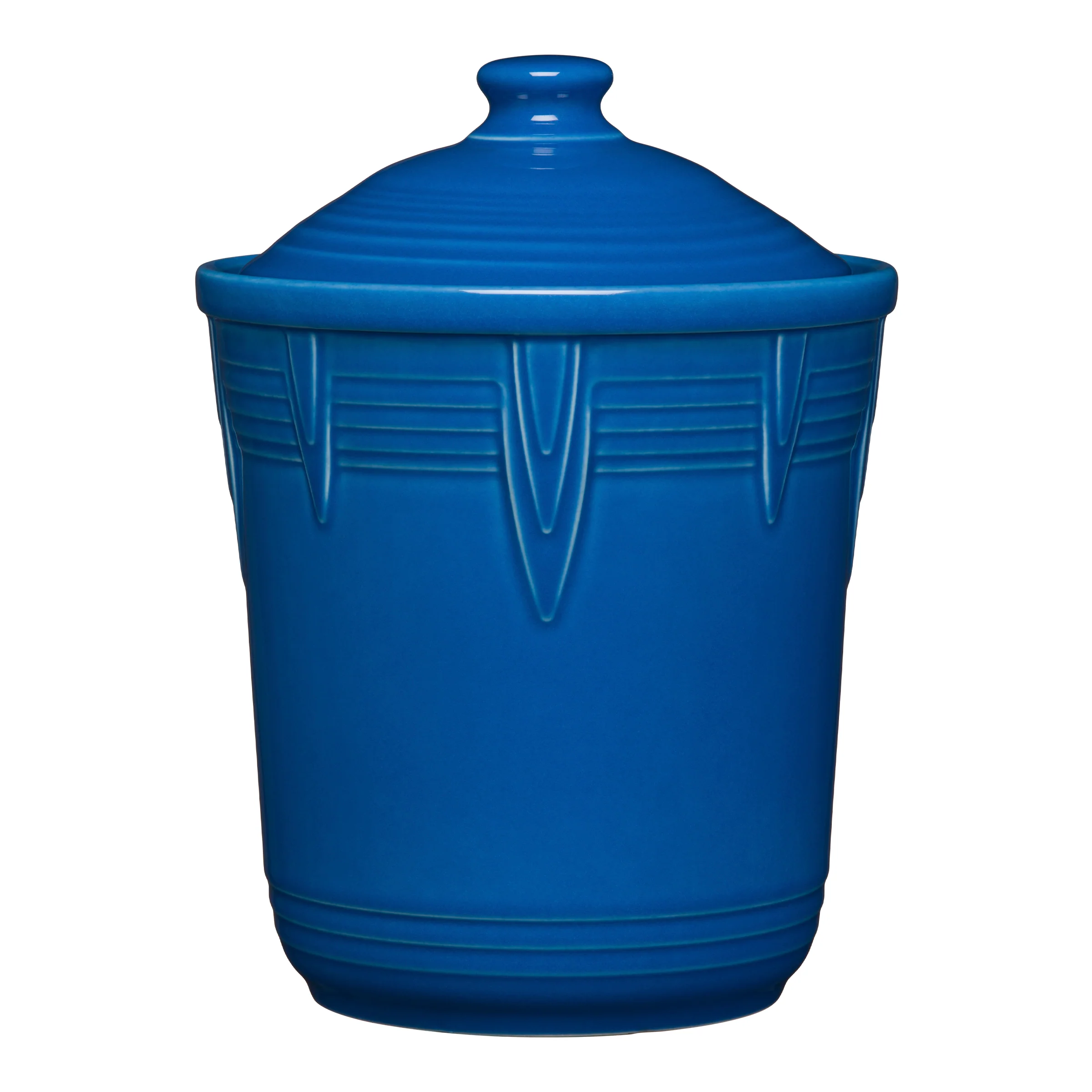 Retired Fiesta 2 Quart Medium Chevron Canister - Image 8