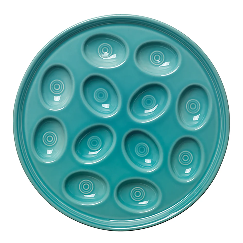 Retired Round Egg Serving Platter 11 1/4 Inch - Image 5