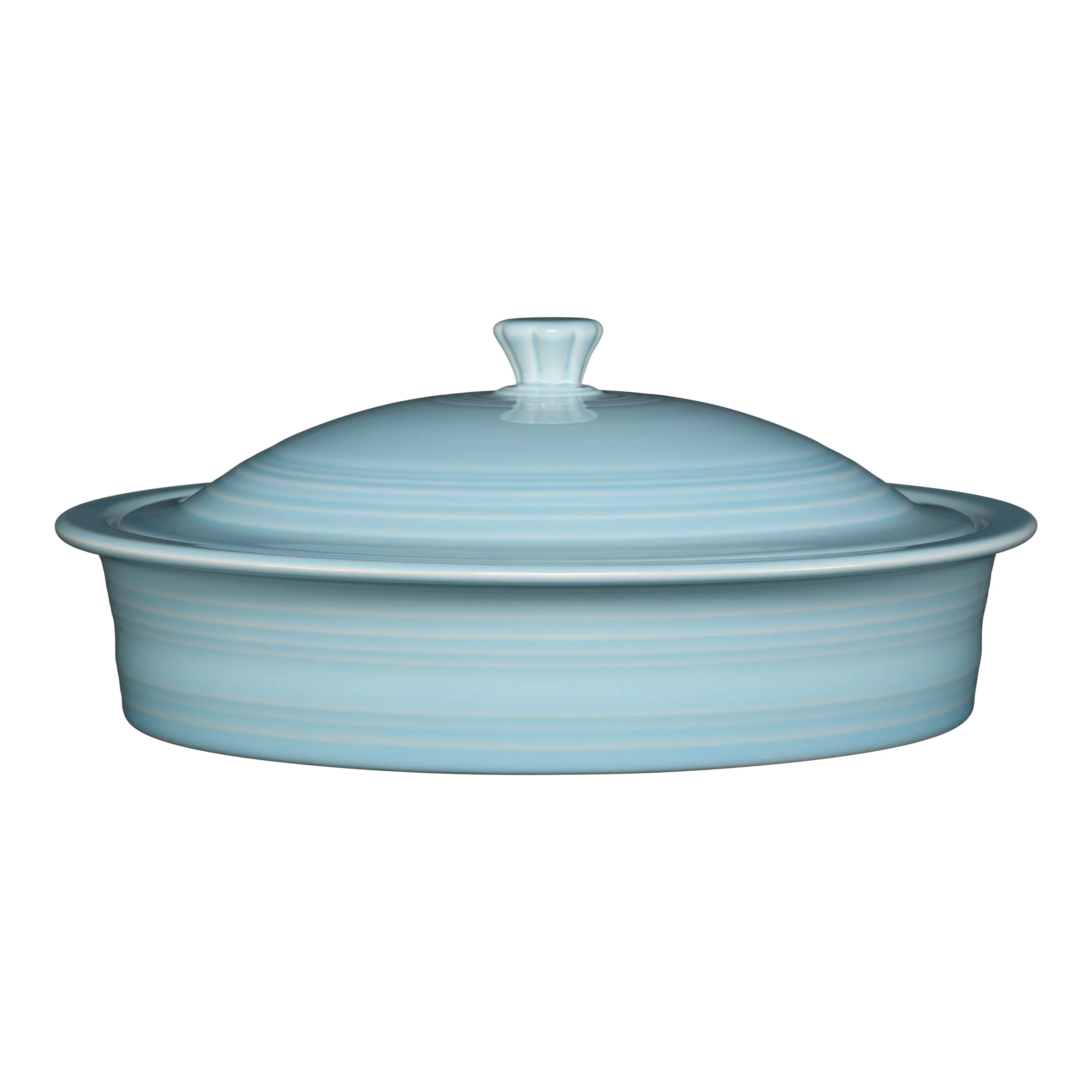 Small 10 Inch Round Covered Casserole 1.4 Quart - Image 6